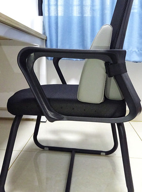 电脑椅腰枕工作椅腰枕工程游戏椅尾椎枕海绵PU皮屁股垫臀部空位塞