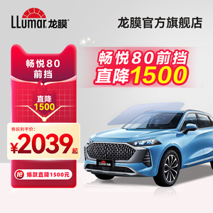 龙膜车窗膜太阳膜汽车贴膜太阳膜防爆隔热膜车膜玻璃膜单前档O2O