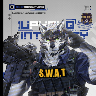 联动预售 阿莫Amo联动 1月发货 一天 兽人FURRY周边 Mark