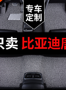 比亚迪唐dmi丝圈dm地毯ev荣耀版dmp专用25款2025汽车脚垫地垫用品