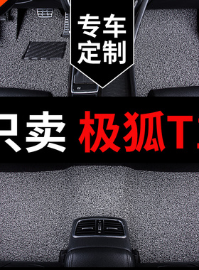 适用极狐T1专用脚垫410km车垫子425km汽车地垫用品丝圈主驾驶地毯