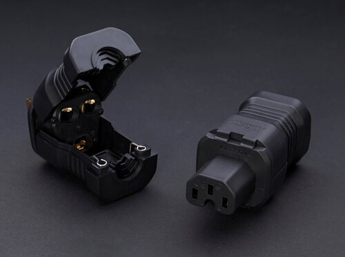 FURUTECH 古河新款  FI-15 (G)/(R) Plus 镀金 镀铑电源插头 尾插