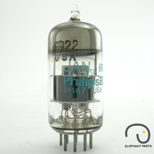 全新美国philips飞利浦6922/E88CC/6N11/ECC88/6DJ8/CCA电子管