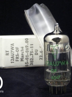 NOS 1965年产 全新未拆封 法国RT 灯笼 12AU7/ECC82 古董电子管