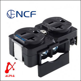 原装古河Furutech GTXC-D NCF 镀铑 奈米结晶 电源插座 墙插