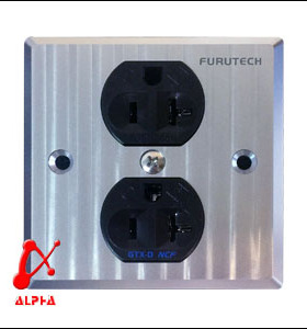 原装古河Furutech GTXC-D NCF-(R)+FP-BA 01-D 镀铑 美标 电源墙