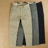 Ретро осенние эластичные штаны, в американском стиле, оверсайз, свободный прямой крой