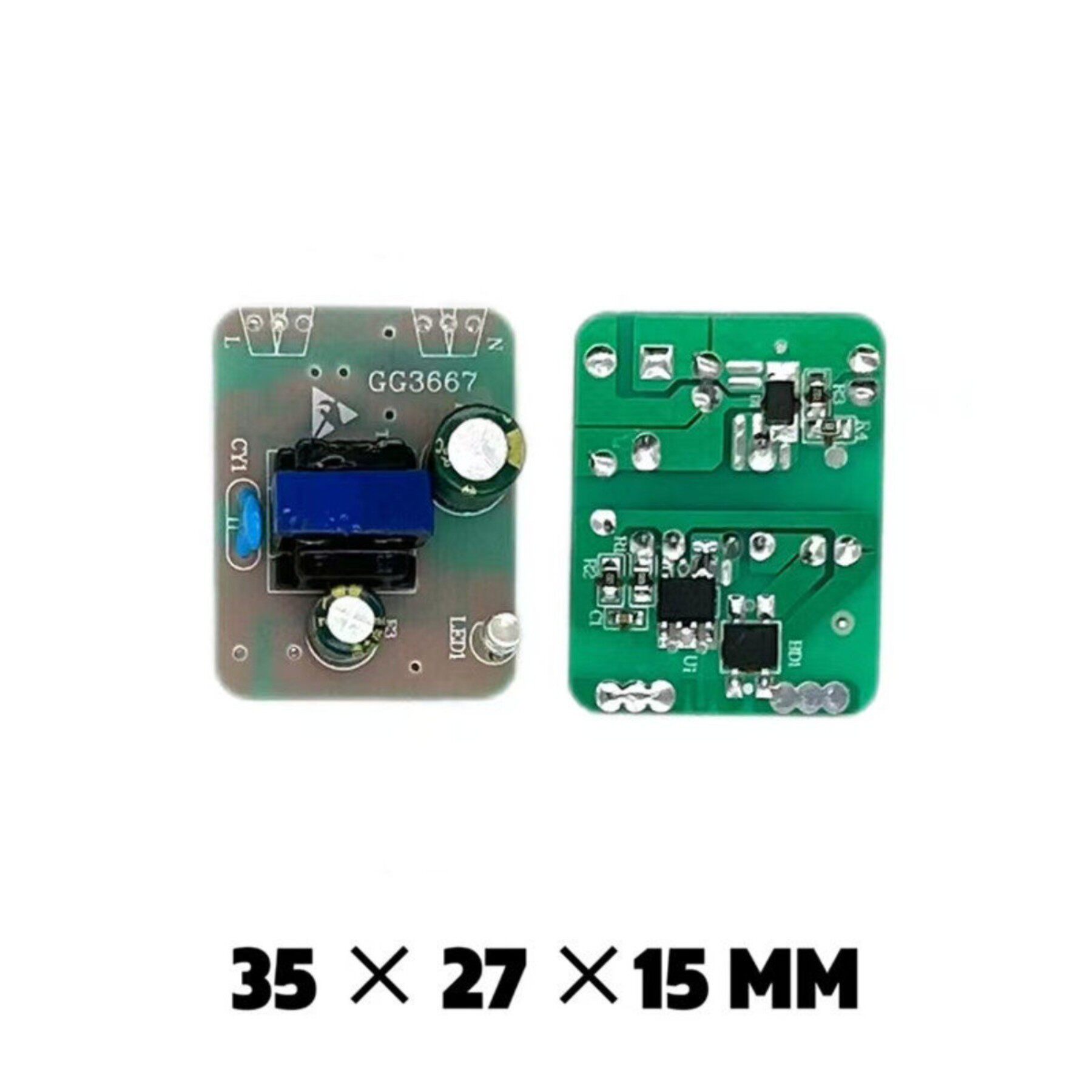 5V电源模块全参数适配器9v电源板12V0.5A裸板AC转DC6v1a2a内置基