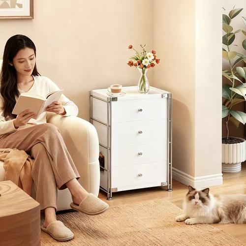 家用五斗柜客厅靠墙沙发边柜抽屉柜卧室储物柜子收纳置物柜斗橱子