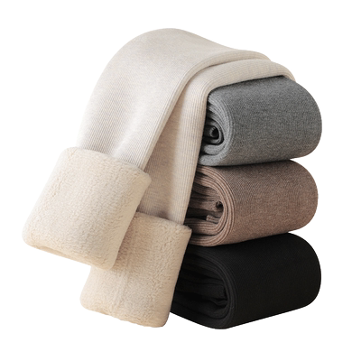 女童打底裤加绒加厚款保暖外穿