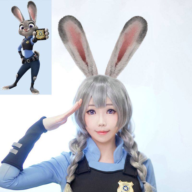 万圣节疯狂动物城朱迪兔子耳朵