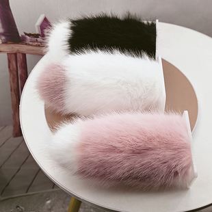 电动尾巴声控狐狸尾小羊毛绒可动尾巴二次元漫展cos仿真兽尾遥控