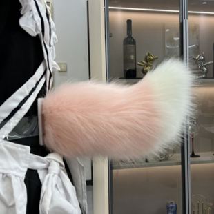 声控尾巴遥控电动兽尾充电尾巴道具狐狸尾巴狗尾巴猫尾巴兔子尾巴