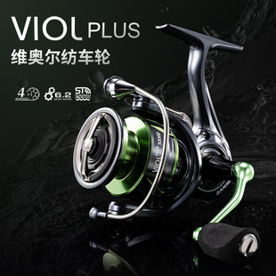 利优比 维奥尔远投金属纺车轮 高速比路亚岸抛鱼线轮矶钓海钓渔轮