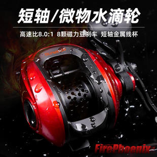 奥林帕斯 朱雀高速比泛用水滴轮 远投路亚轮淡海两用钓鱼轮海钓轮