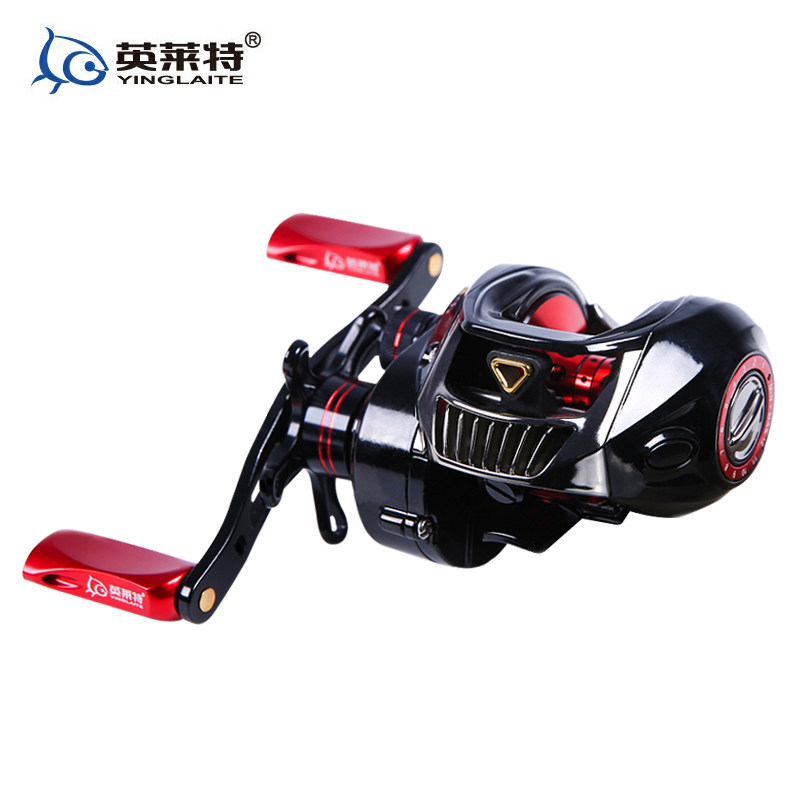 英莱特13轴水滴轮高速比防炸线金属筏钓渔轮远投微物微抛路亚线轮