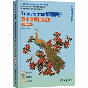 正版Transformer原理解析及中文项目实践(微课视频版)沈志龙编著 清华大学出版社