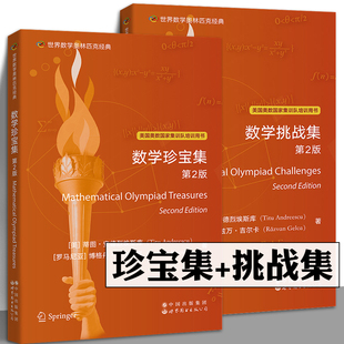 多规格 数学珍宝集 数学挑战集第2版 世界数学奥林匹克经典系列 英文版 蒂图·安德烈埃斯库 美国奥数国家集训队培训用书 世界图书