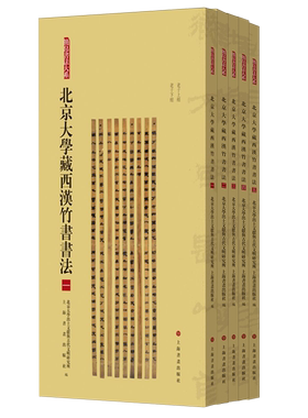 简帛书法大系6种25册北京大学藏西汉竹书书法5册马王堆汉墓简帛书法敦煌马圈湾汉简书法武威汉简书法居延新简书法砖铭书法碑帖竹简