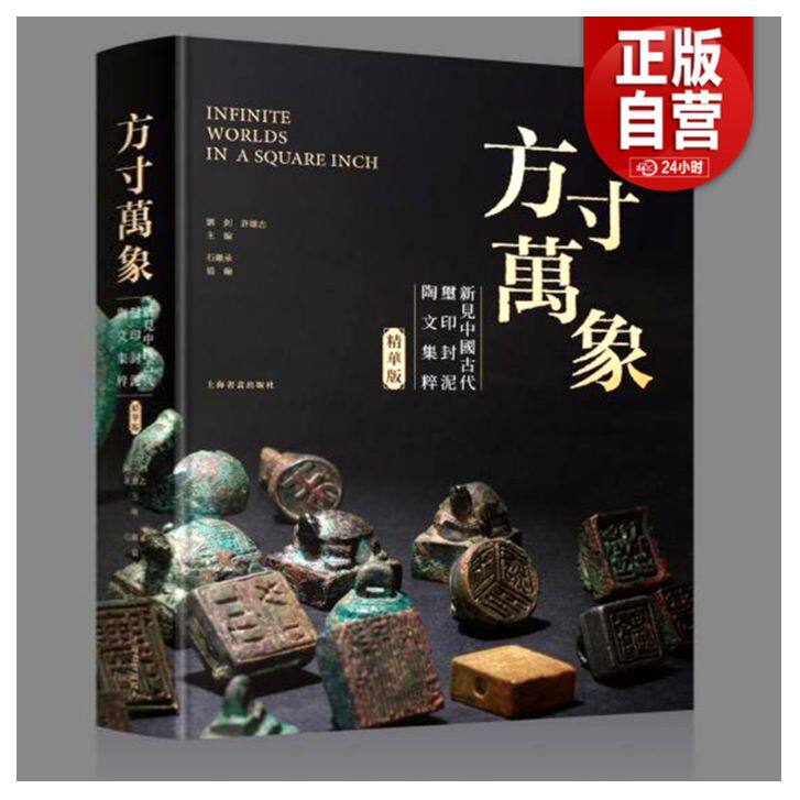 2025年新书 方寸万象—新见中国古代玺印封泥陶文集粹（精华版）先秦玺印两汉官私印秦汉封泥陶文数百倍至千倍的放大倍率拍照图片