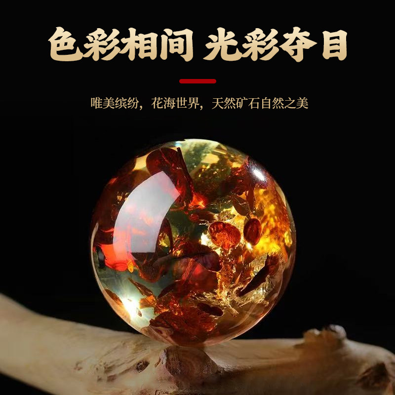 天然花珀散珠单珠琥珀蜜蜡手串男星月菩提串珠配件文玩佛珠隔珠,饰品/流行首饰/时尚饰品新,DIY配件,淘宝优惠券,粉丝福利购,淘宝优惠卷