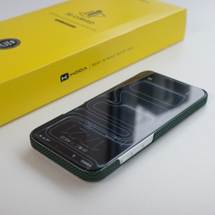 hoda 3D大弧度钢化玻璃膜热弯工艺疏水疏油 适用于iPhone17ProMax