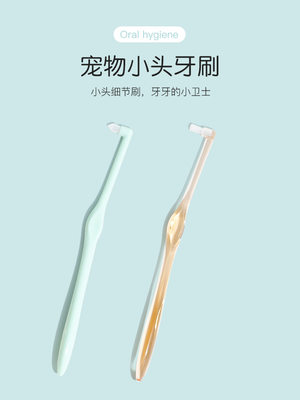 日本ci小尖头宠物牙刷牙膏清洁用品套餐除口臭牙结石猫咪狗狗牙具