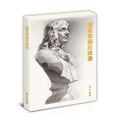 国美素描石膏像临摹卡片