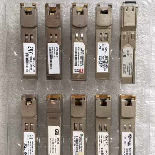 千兆光转电口光模块，SFP-GE-T，1000Base-T，议价
