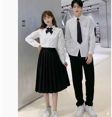 中学生合唱团演出服长裙初中高中生诗歌朗诵红歌比赛服毕业照班服