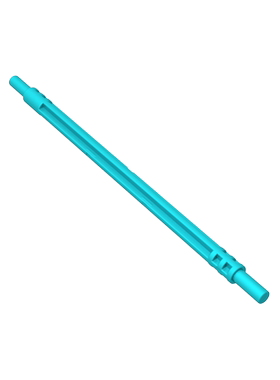 高砖积木零件GDS-1467配件1x12软轴兼容32200小颗粒MOC拼插散件