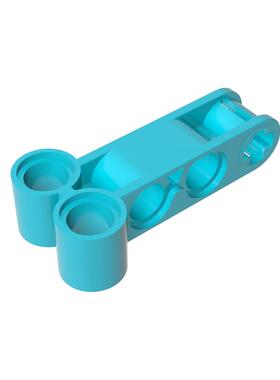 高砖积木零件GDS-941配件2x4 栓连接兼容98989小颗粒MOC拼插散件