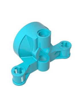 高砖积木零件GDS-1466配件悬挂驱动桥兼容23801小颗粒MOC拼插散件