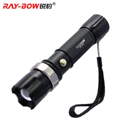 正品锐豹001军可充电变焦家用LED