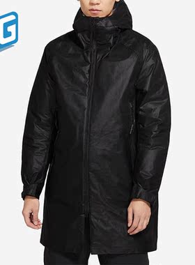 Nike/耐克正品新款男子运动保暖中长款梭织外套CZ9297-010