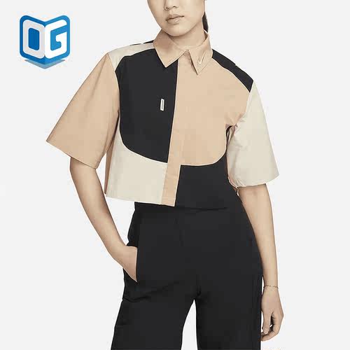 耐克正品女子翻领运动短袖T恤