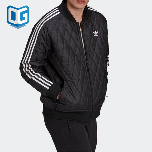 阿迪达斯正品男运动棉衣