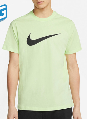 Nike/耐克正品男子LOGO 经典印花轻盈柔软运动短袖T恤 DC5095