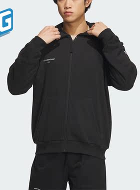 Adidas/阿迪达斯正品ST GF KNJKT男子运动连帽夹克外套IQ1371
