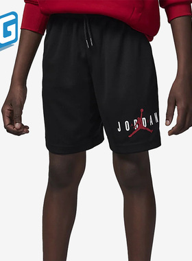 Nike/耐克正品Air Jordan大童字母印花休闲短裤FJ5091-010