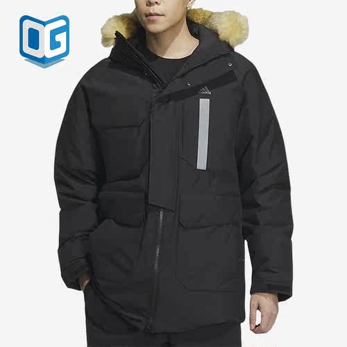 Adidas/阿迪达斯正品2023新款男子防风保暖休闲羽绒服IS0366