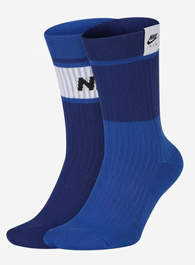 Nike/耐克正品2020春季新款 AIR SNKR SOX 运动袜（2 双）SK0202