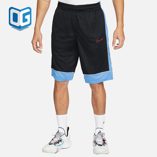 Nike/耐克正品 Dri-FIT男子训练拼接运动五分短裤BV9453-010