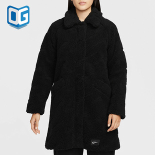 耐克正品 大衣休闲保暖外套DD5089 2021冬季 中长款 010 新款 Nike