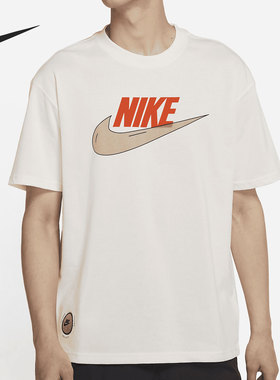 Nike/耐克正品男子篮球印花宽松透气运动短袖T恤 DJ1340-902