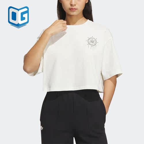 阿迪达斯正品三叶草女子运动T恤