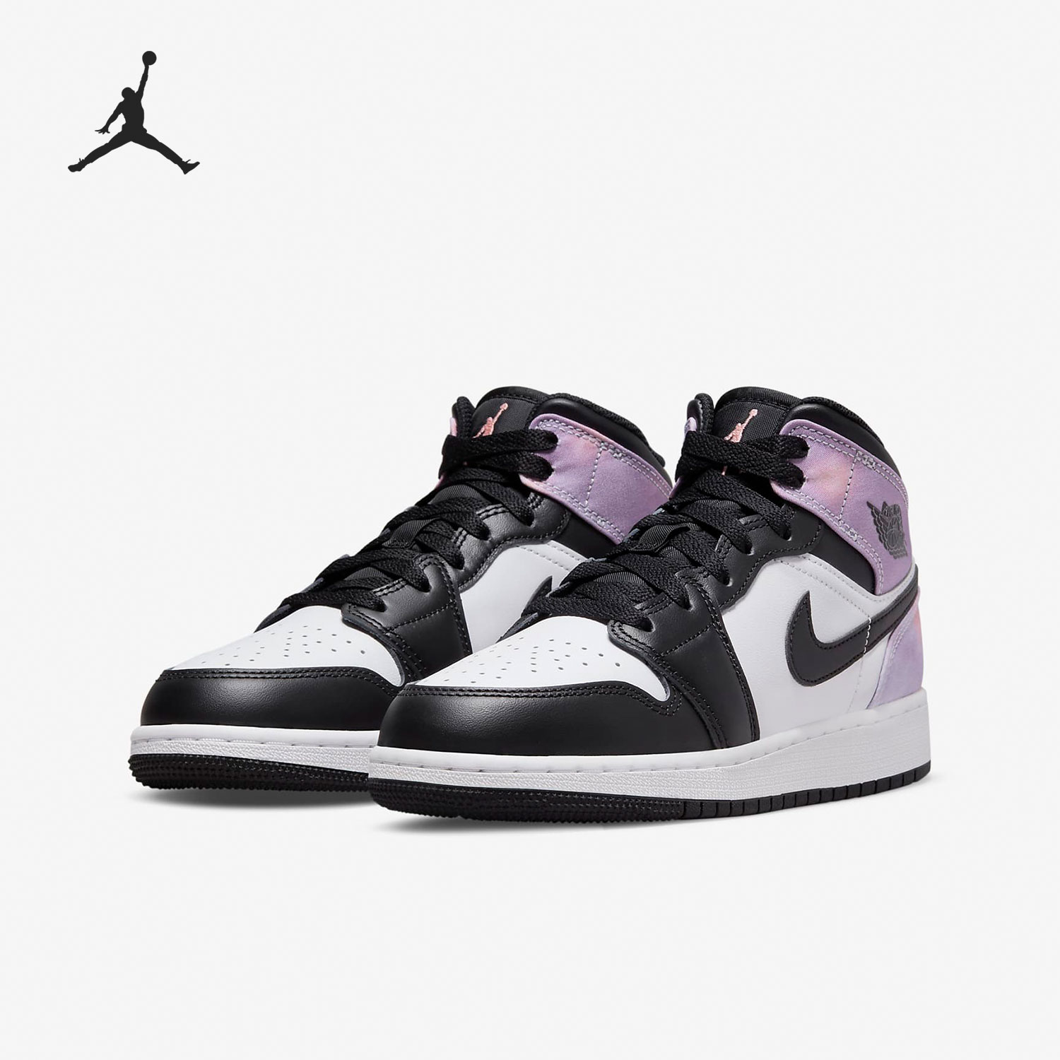 Nike/耐克正品Air Jordan AJ1 MID大童运动休闲鞋DM6216-001