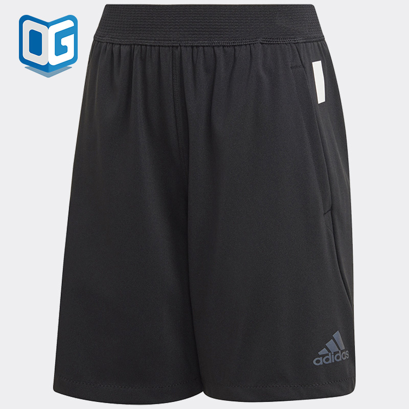 大童装训练运动短裤阿迪达斯正品