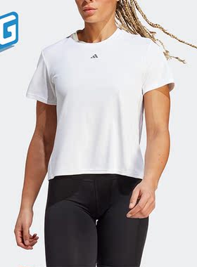 Adidas/阿迪达斯正品春夏新款休闲女子运动健身短袖T恤II3248