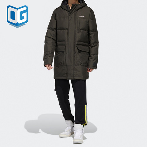 Adidas正品男运动羽绒服
